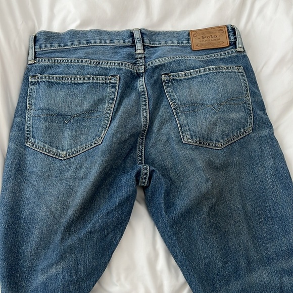 Men’s polo dark wash jeans (33x32). - Picture 3 of 4